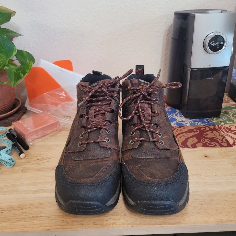 Ariat Terrain Waterproff Ankle Hiking Boots Women's 9 In New Condition Copper - Picture 4 of 7